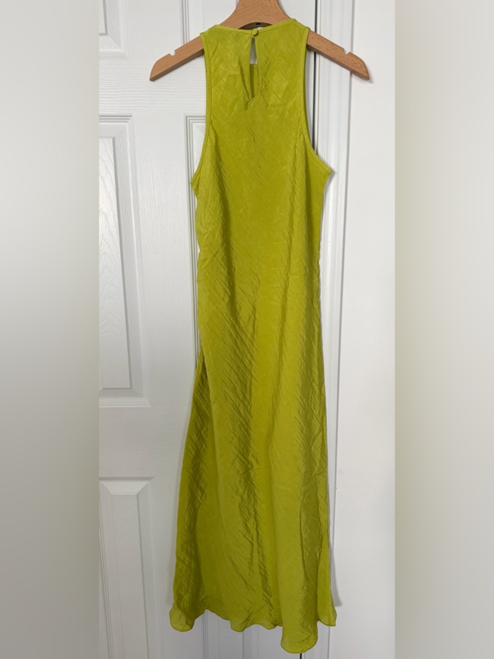 NWOT*Tibi The Crinkle Slip Midi Bias Dress - US 4 - Picture 6 of 11